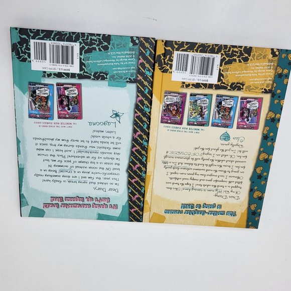 New Lot of 2 Monster High Books 2 Diaries Laguna Blue & Cleo De Nile 1st Edition - Picture 4 of 11